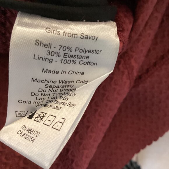 Girls From‎ Savoy Anthropologie Skirt Size X-Small/Small Textured A-Line - Picture 8 of 8